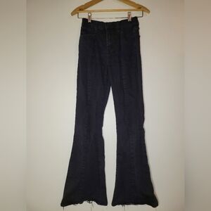 high rise flare black bellbottom jeans 3 / 26